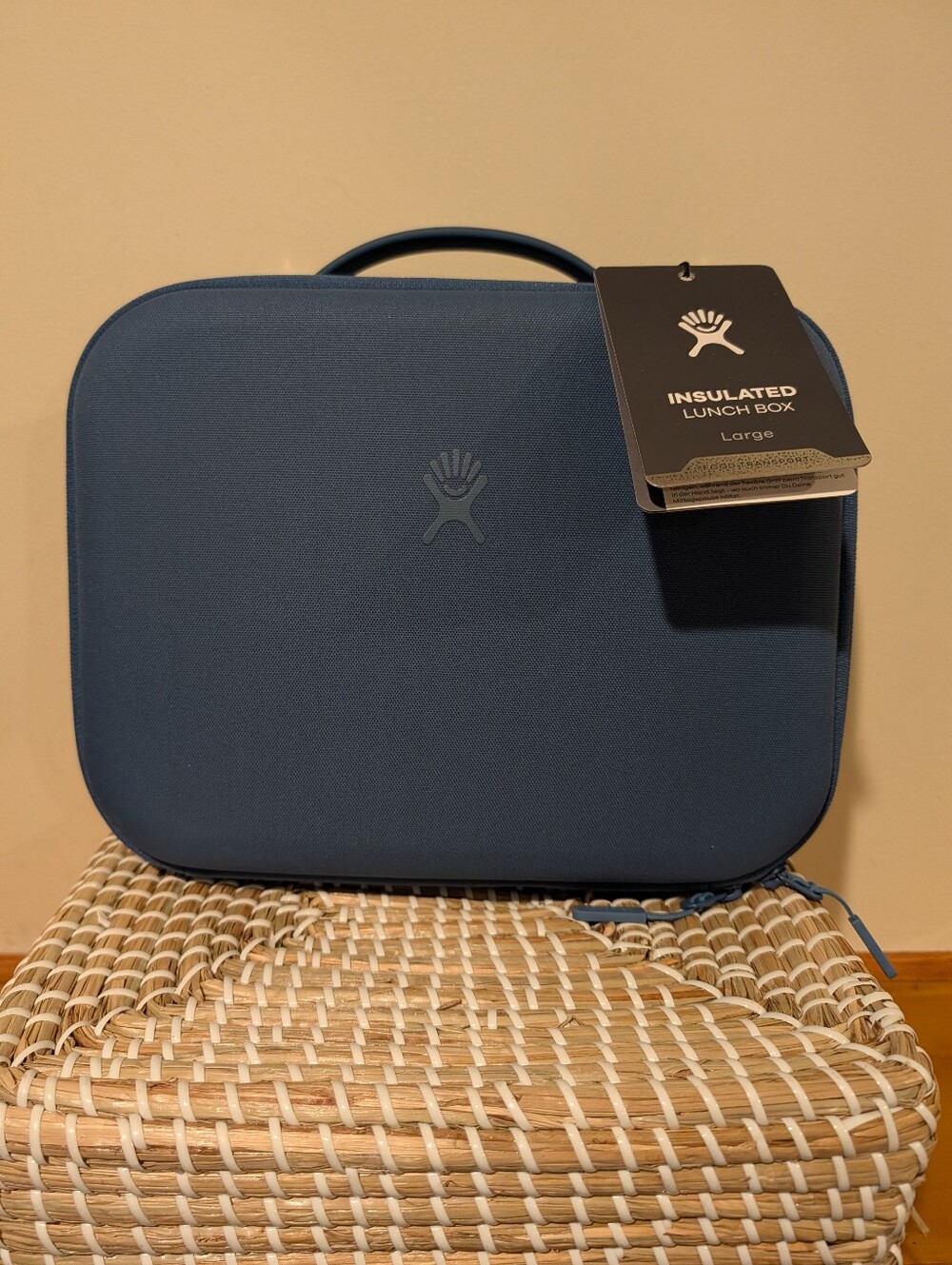 Hydro Flask Large Insulated Lunch Box Bilberry Navy Blue NWT MSRP $54.95